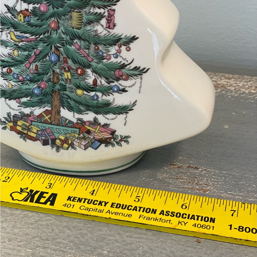 Spode Christmas Tree Bank - Picture 3 of 8